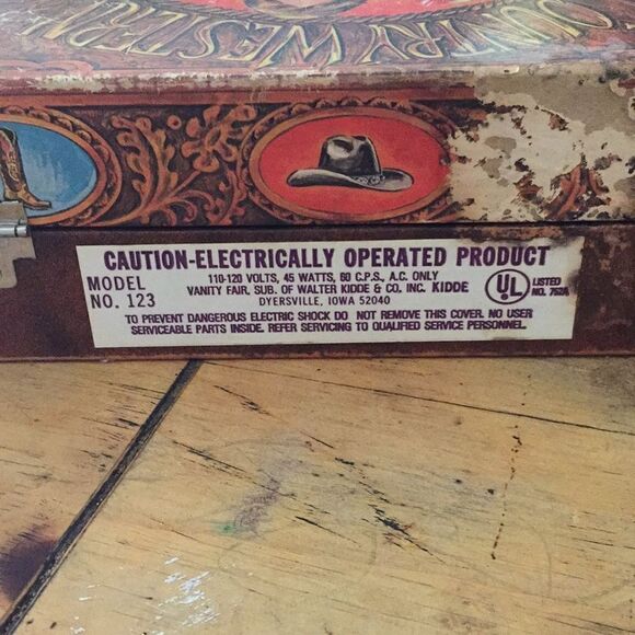 Vintage Vanity Fair country western record player - Picture 9 of 12